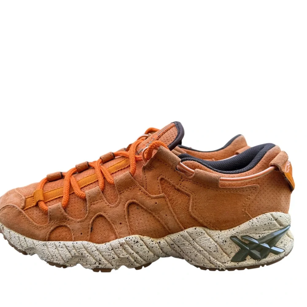 Asics Gel-Mai Kith Ronnie Fieg Militia Orange Suede Men's 8.5 RF Collab Rare - Picture 2 of 12